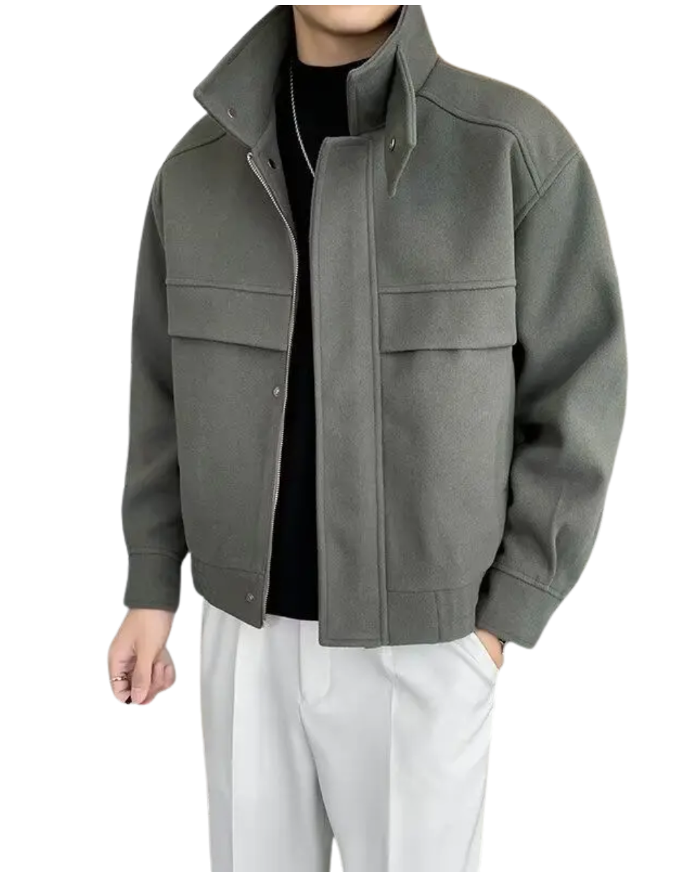 Steven - Abrigo Casual con Estilo